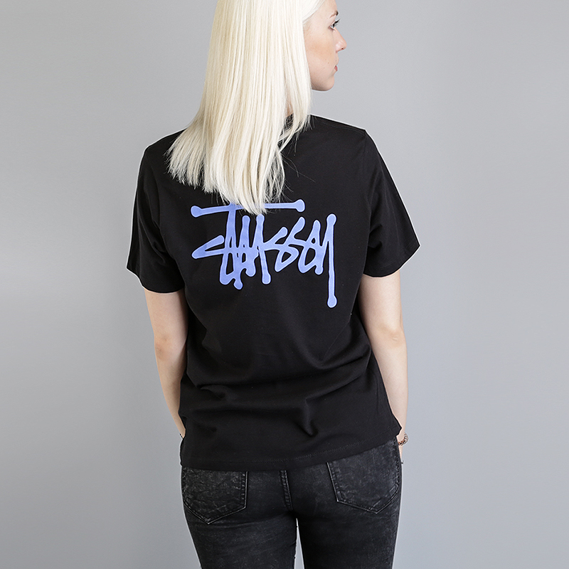 Женская футболка Stussy Basic Stussy Boyfriend Tee (2902903-black)  - цена, описание, фото 2